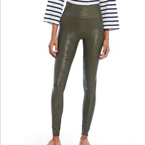 Spanx faux leather leggings